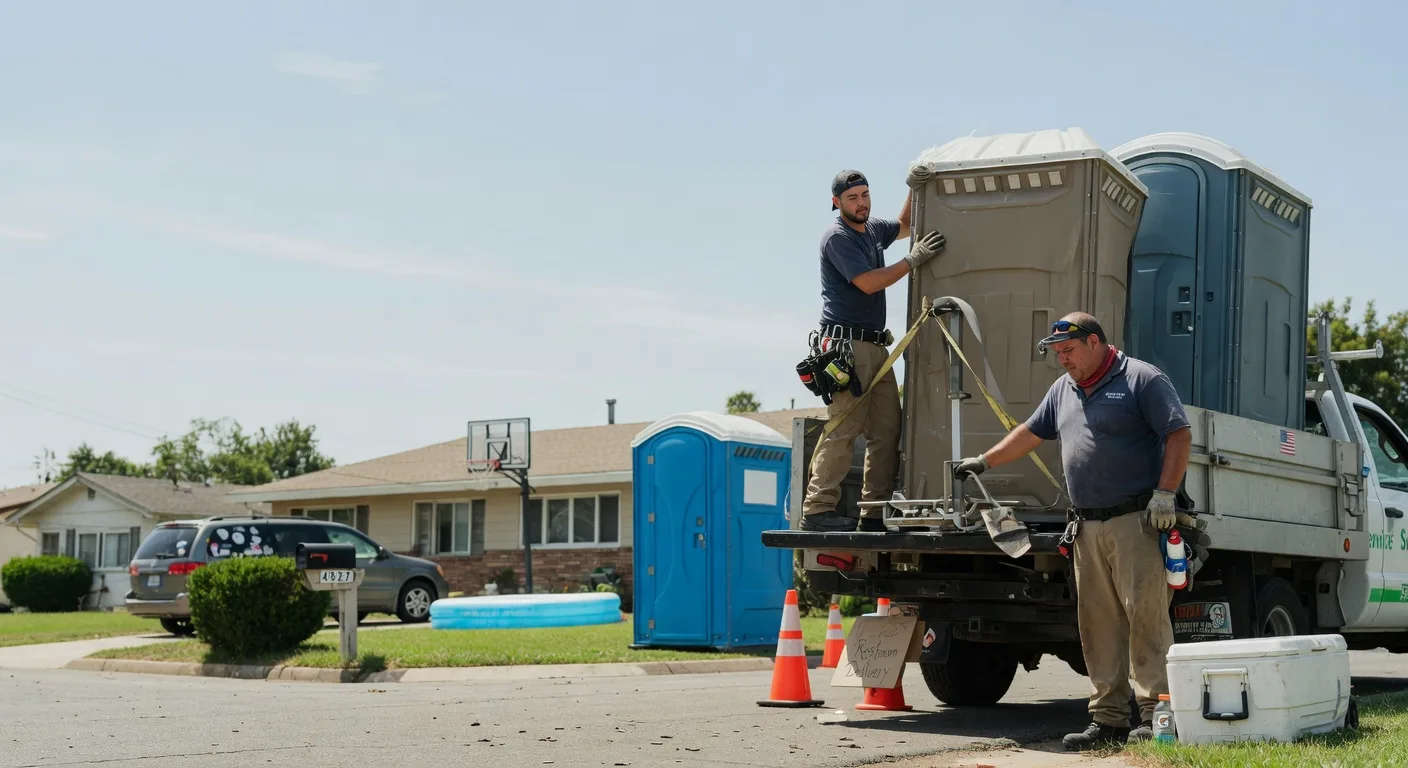 Porta Potty Rental in Waterford Works, NJ near me