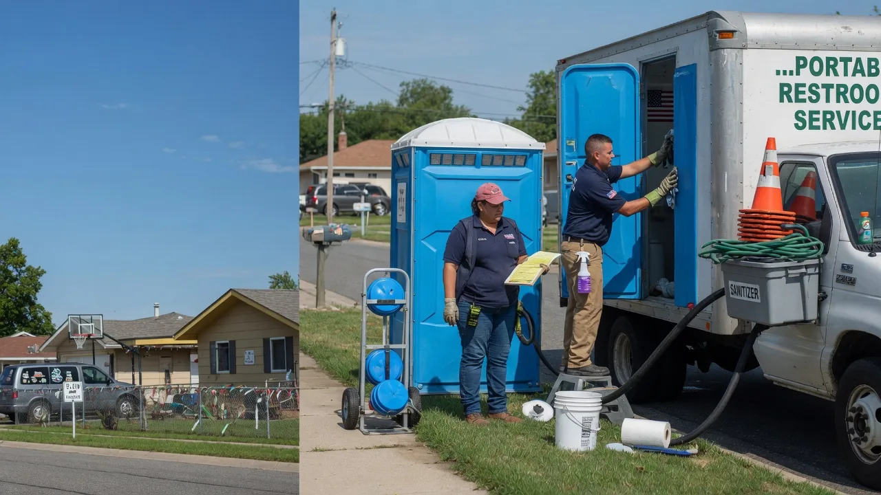 Portable Toilet Rental in Waterford Works, NJ near me